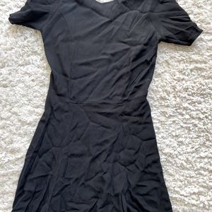 Reformation black short dress never worn just folded